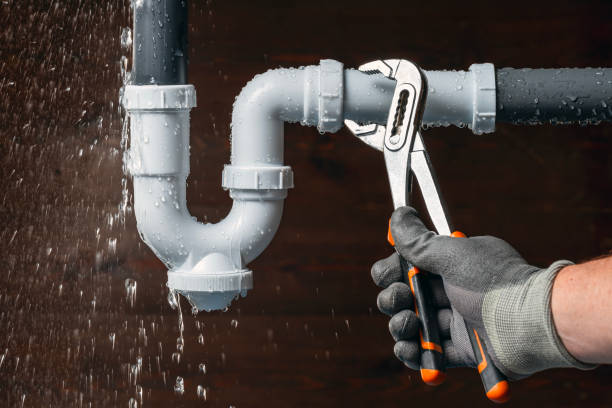 Professional Drain Cleaning technician working in Marion, MA